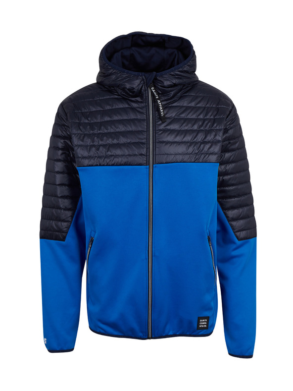 Sam 73 Fekete és kék férfi könnyű steppelt dzseki SAM 73 Vader