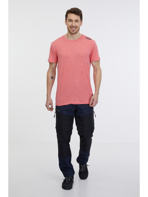Sam 73 Korallszínű férfi csíkos póló SAM 73 Fortunato