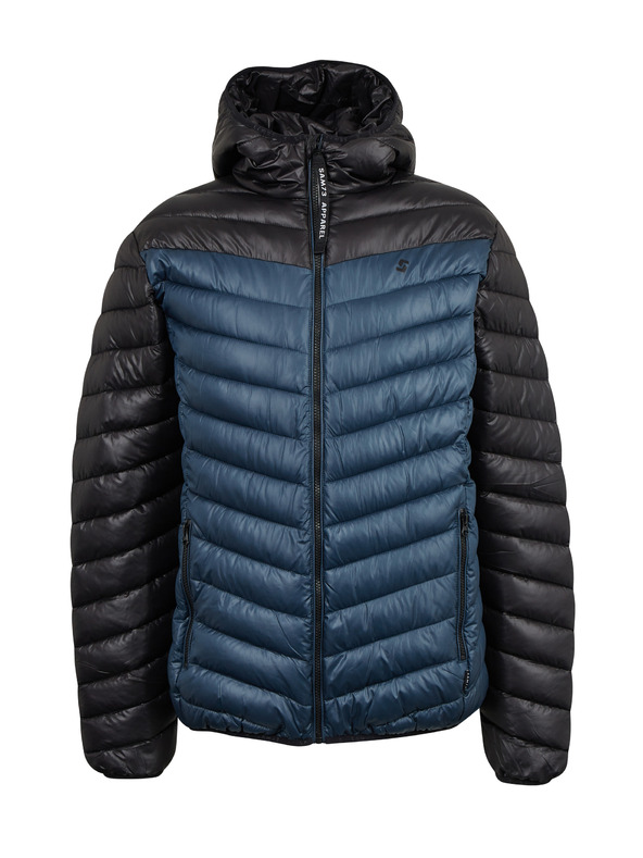 Sam 73 Fekete-kék férfi steppelt dzseki SAM 73 Ulrik