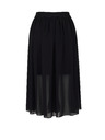 Sam 73 Fekete női midiszoknya SAM 73 Evelina