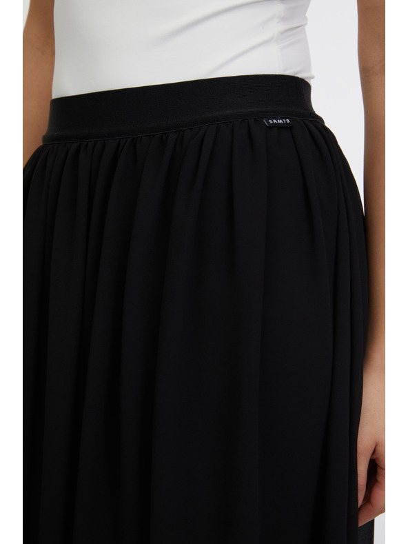 Sam 73 Fekete női midiszoknya SAM 73 Evelina