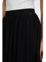 Sam 73 Fekete női midiszoknya SAM 73 Evelina