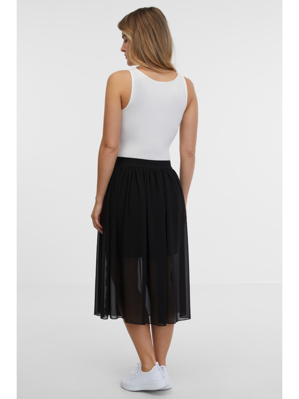 Sam 73 Fekete női midiszoknya SAM 73 Evelina