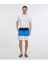 Sam 73 Fehér és kék csíkos férfi fürdőruha SAM 73 Dion
