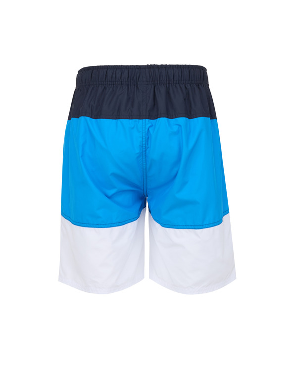 Sam 73 Fehér és kék csíkos férfi fürdőruha SAM 73 Dion