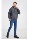 Sam 73 Szürke, szürke férfi kapucnis pulóver SAM 73 Albus