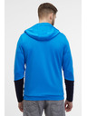 Sam 73 Kék férfi kapucnis pulóver cipzárral SAM 73 Emanuel