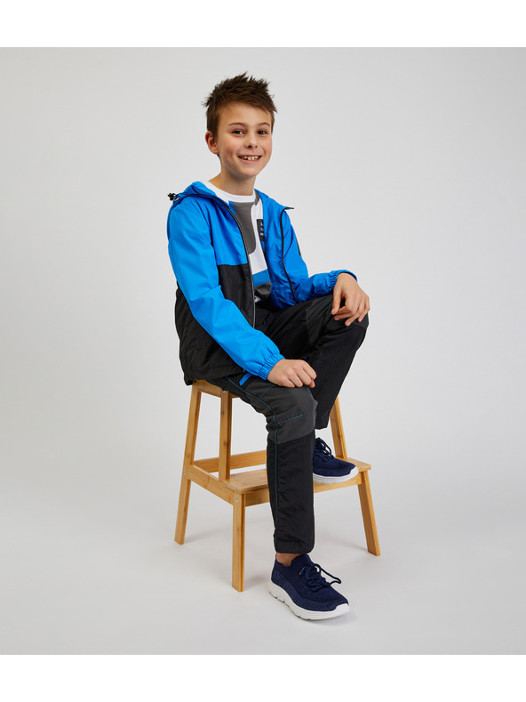 Sam 73 Fekete és kék fiú kabát SAM73 Apus