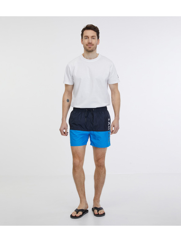 Sam 73 Kék férfi fürdőruha SAM 73 Eduardo