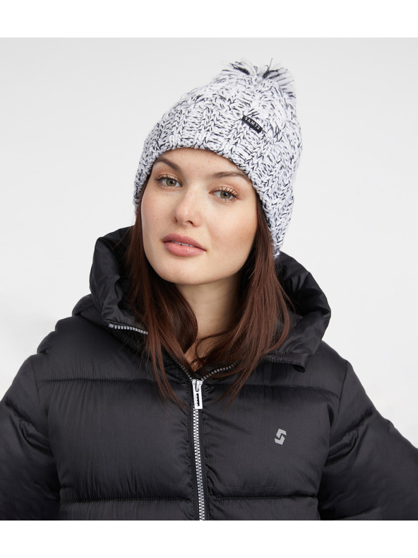 Sam 73 Fehér és fekete női sapka SAM 73
