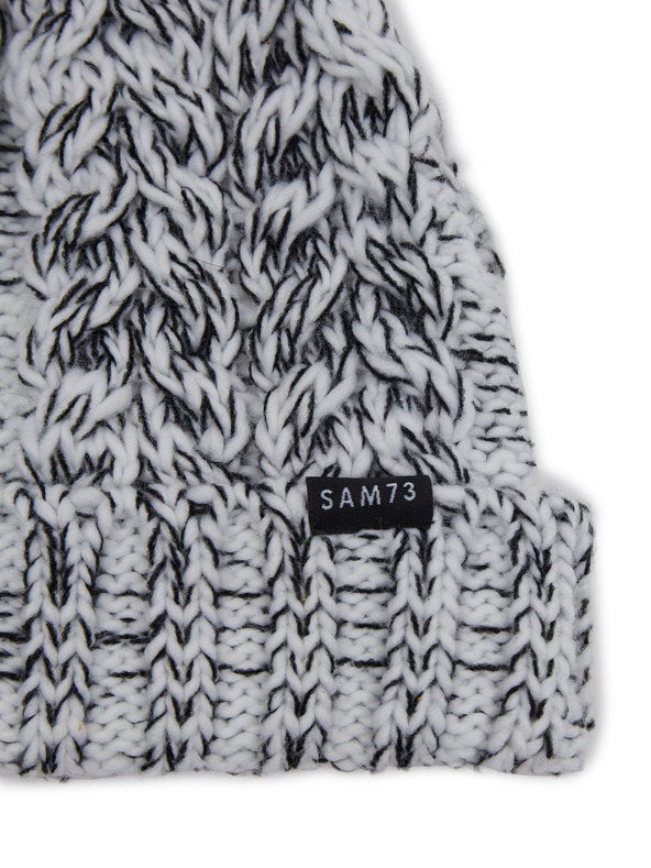 Sam 73 Fehér és fekete női sapka SAM 73