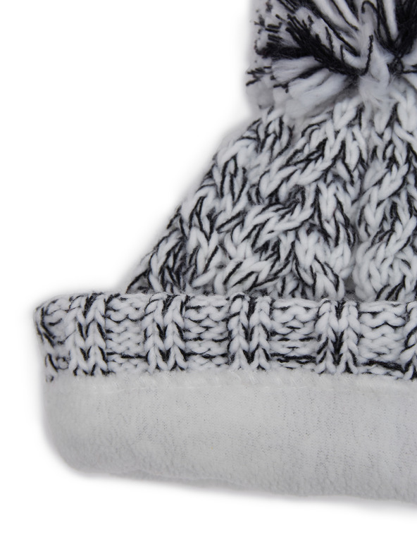 Sam 73 Fehér és fekete női sapka SAM 73