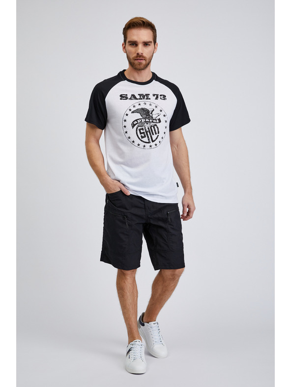 Sam 73 Fehér férfi póló SAM 73 Jordan