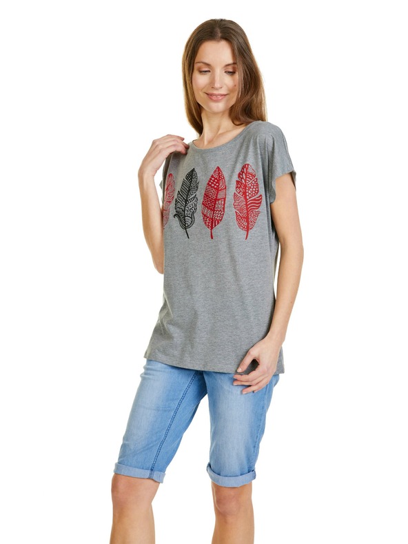 Sam 73 Szürke női póló SAM 73 Penelope