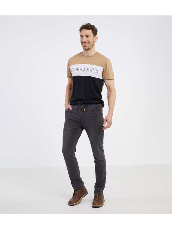 Sam 73 Sötétszürke férfi nadrág SAM 73 Gandalf