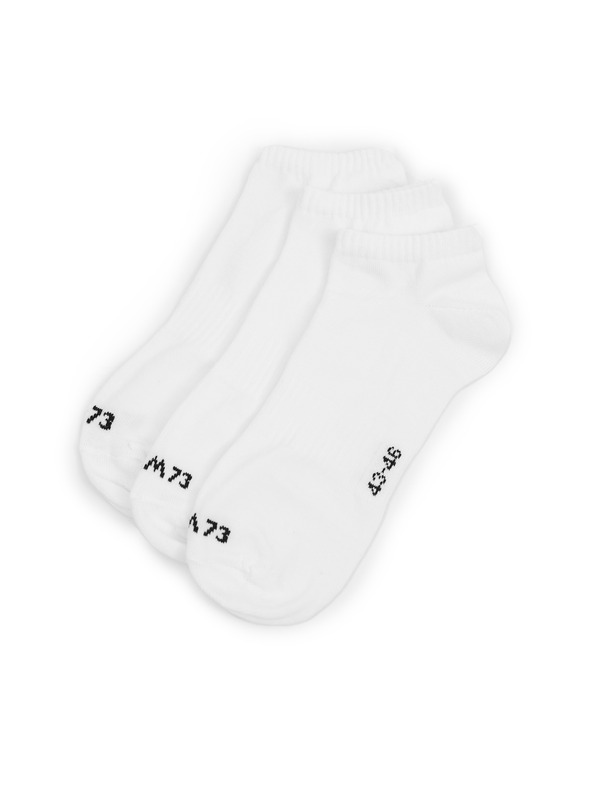 Sam 73 Három pár fehér férfi zokni SAM 73 Invercargill, három párból álló szett