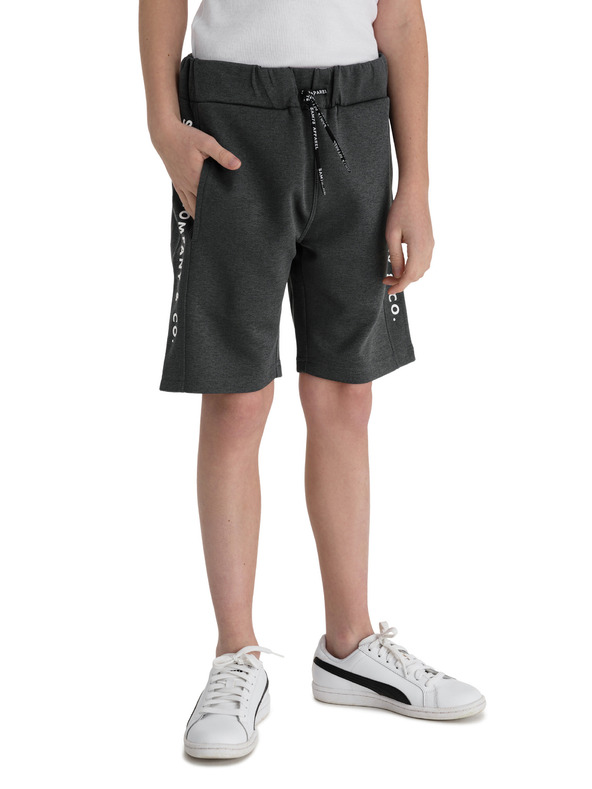 Sam 73 Sötétszürke fiú rövidnadrág SAM 73-as nadrággal