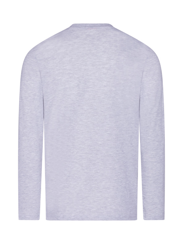 Sam 73 Világosszürke férfi csíkos póló Sam 73