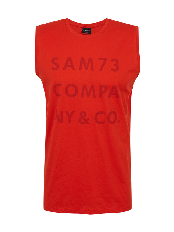 Sam 73 Piros férfi pulóver SAM 73 Edgar