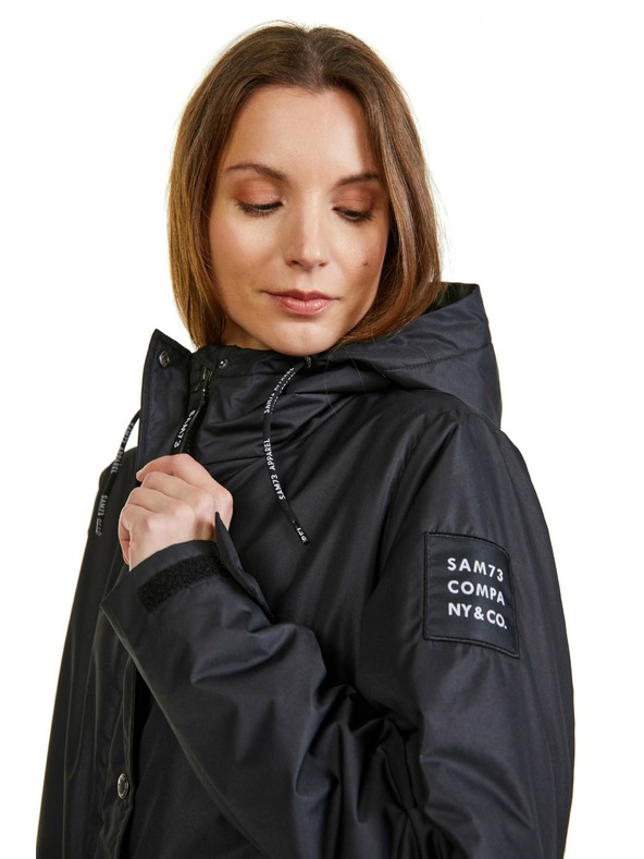 Sam 73 Fekete női kabát SAM 73 Elisa