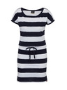 Sam 73 Fehér és kék női csíkos rövid ruha SAM 73 Matilda