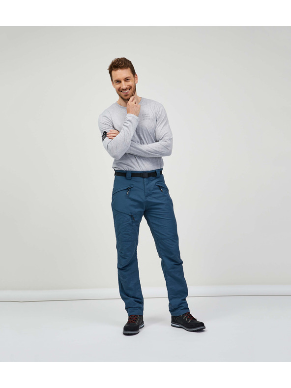 Sam 73 Kék férfi sínadrág övvel SAM 73 Ikanto