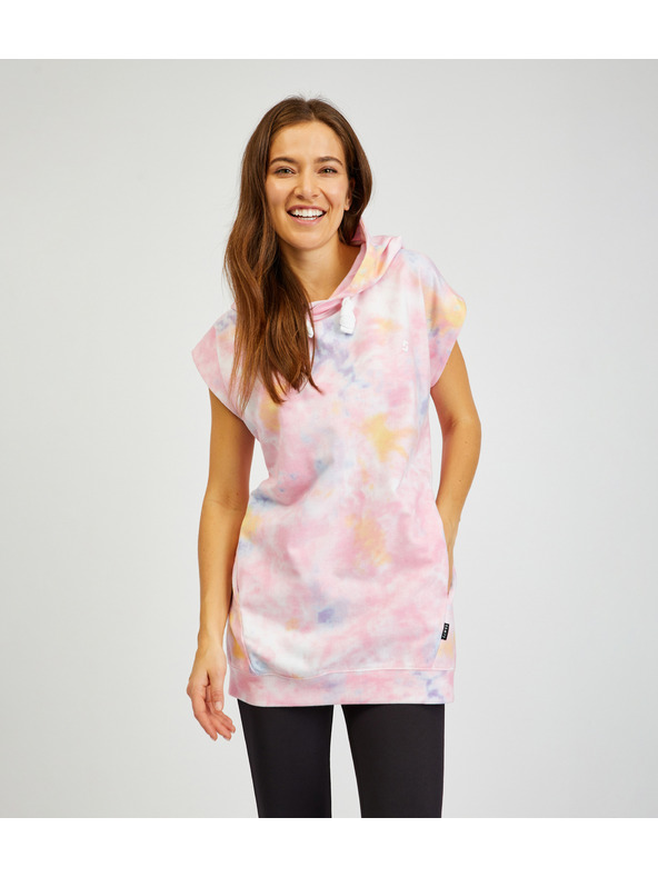 Sam 73 Rózsaszín női mintás ujjatlan melegítőfelső SAM73 Carina