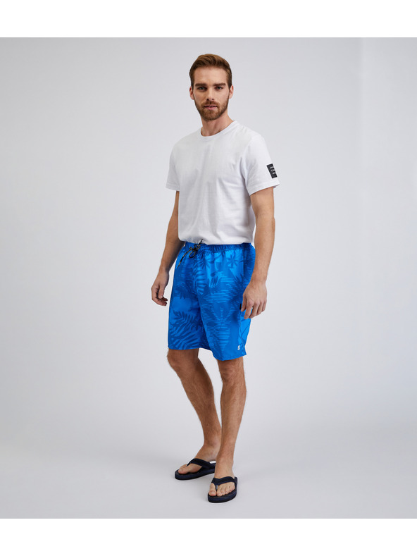 Sam 73 Kék férfi mintás fürdőruha SAM73 Leo
