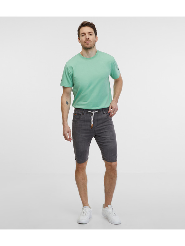 Sam 73 Szürke férfi farmer rövidnadrág SAM 73 Claudio