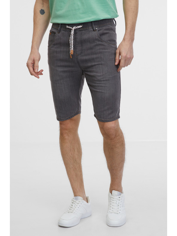 Sam 73 Szürke férfi farmer rövidnadrág SAM 73 Claudio