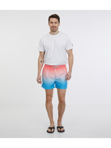 Sam 73 Rózsaszín és kék férfi fürdőruha SAM 73 Dino