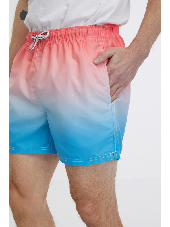 Sam 73 Rózsaszín és kék férfi fürdőruha SAM 73 Dino