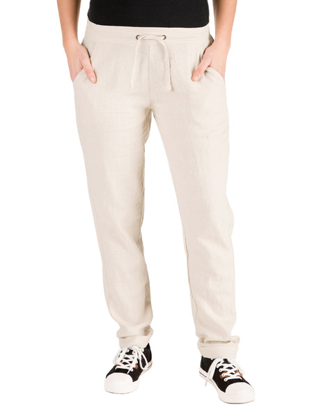 Sam 73 Krémszínű női vászonnadrág SAM 73