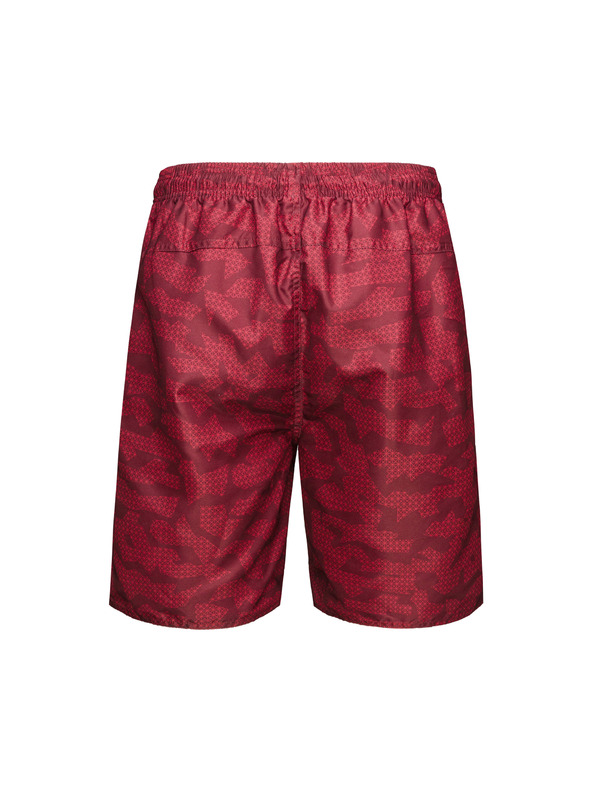 Sam 73 Férfi bordó mintás fürdőnadrág SAM 73