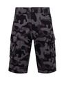 Sam 73 Sötétszürke mintás férfi rövidnadrág SAM 73 John