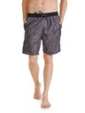 Sam 73 Sötétszürke férfi mintás rövidnadrág SAM 73 Noah