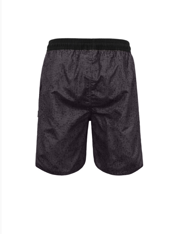 Sam 73 Sötétszürke férfi mintás rövidnadrág SAM 73 Noah