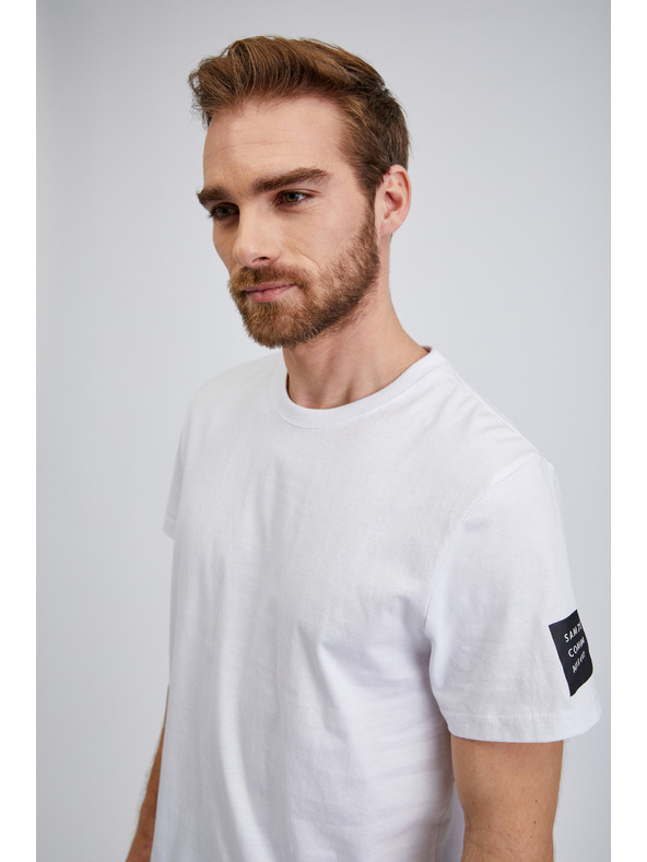 Sam 73 Fehér férfi póló SAM 73 Freddie