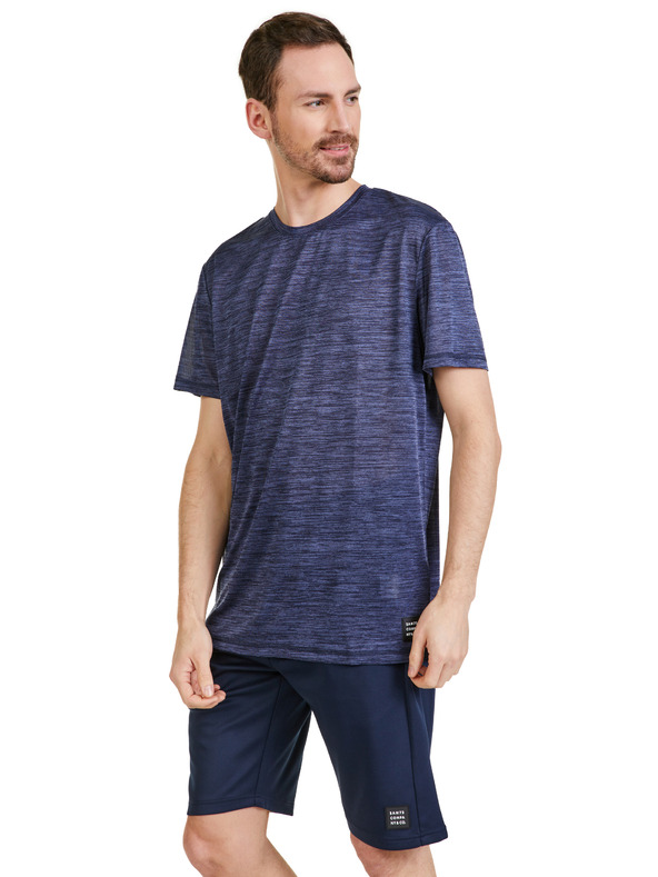 Sam 73 Sötétlila SAM 73 Eugene férfi póló