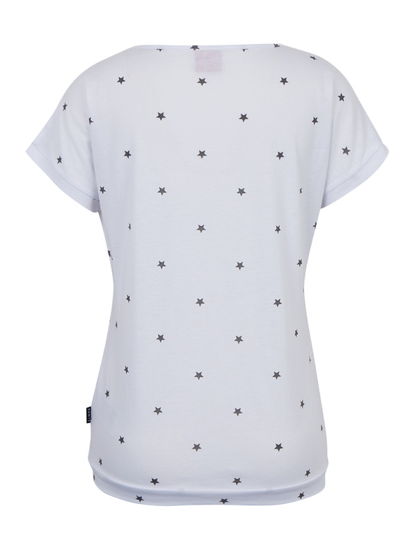 Sam 73 Fehér női mintás póló SAM 73 Roxanne