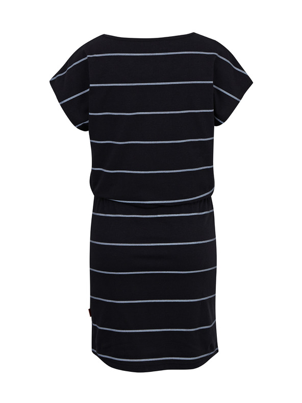 Sam 73 Fekete női csíkos rövid ruha SAM 73 Francine