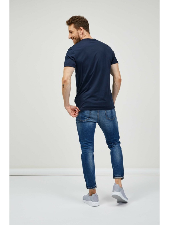 Sam 73 Sötétkék férfi póló SAM 73 Sepot