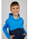 Sam 73 Kék fiú kapucnis pulóver SAM 73 Gersemi