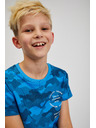 Sam 73 Kék fiú pamut katonai póló SAM73 Hydrus