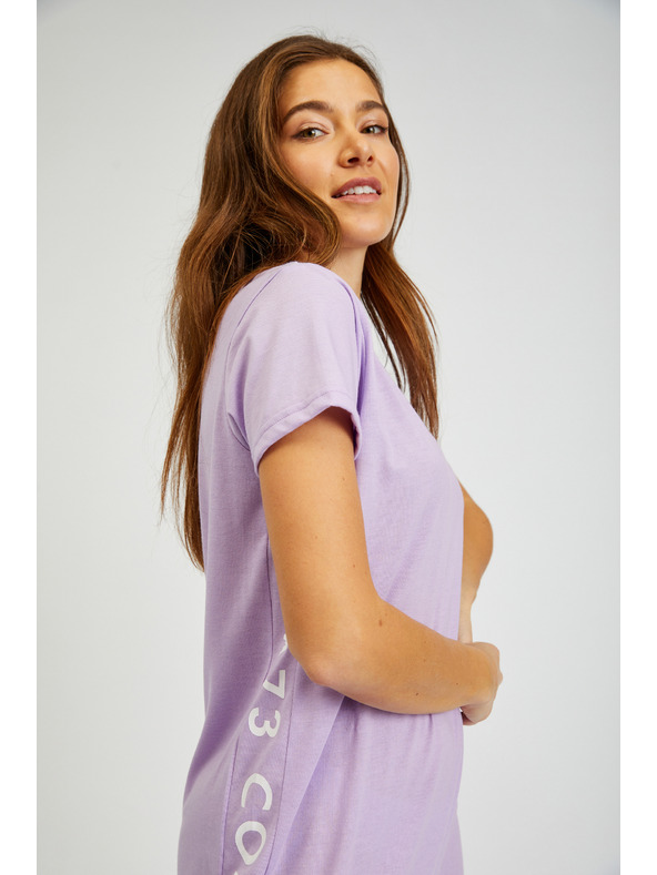 Sam 73 Világos lila női nyári ruha SAM73 Delphinus