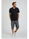 Sam 73 Fekete férfi pamut póló póló SAM73 Chryz
