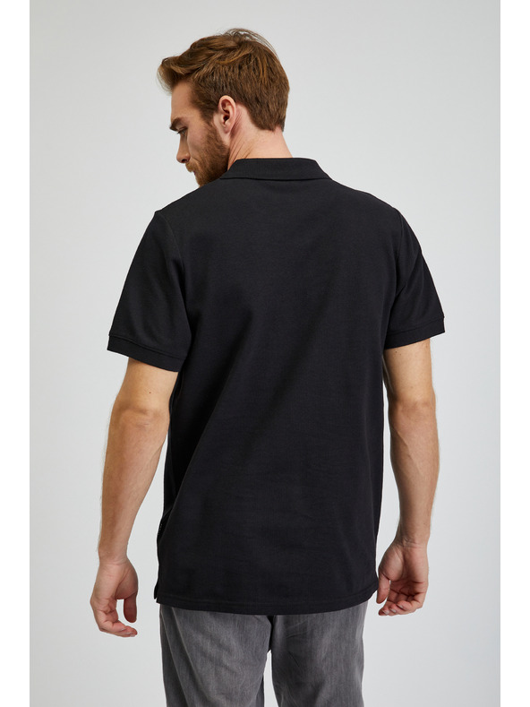 Sam 73 Fekete férfi pamut póló póló SAM73 Chryz