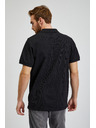 Sam 73 Fekete férfi pamut póló póló SAM73 Chryz