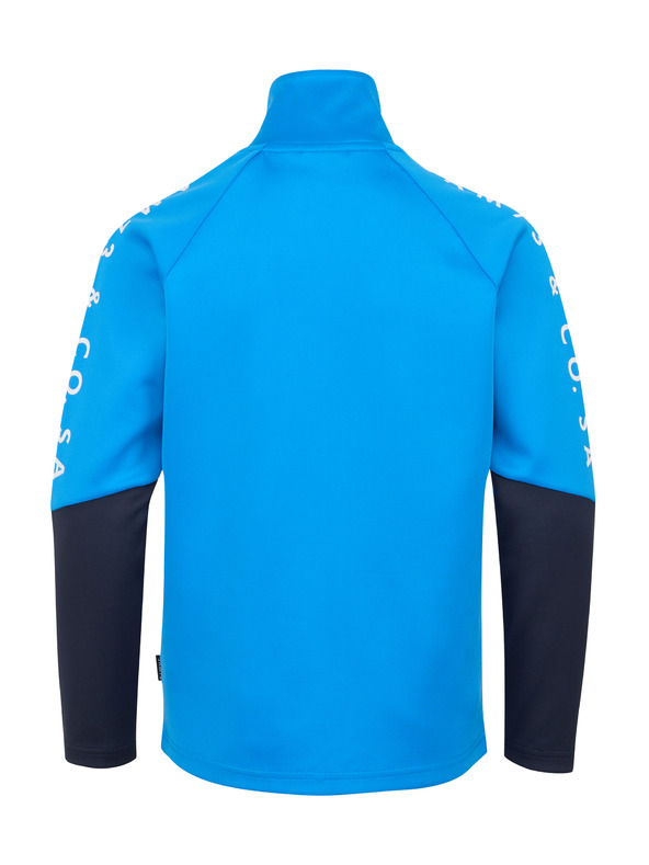 Sam 73 Kék fiú cipzáras fiú pulóver SAM 73 Nana