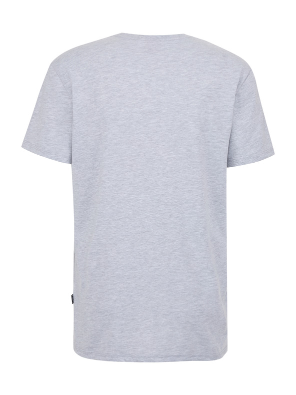 Sam 73 Világosszürke, barna férfi póló SAM 73 Fabio